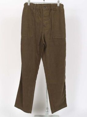 XiRENA Olive Cotton Blend High-Waist Chinos